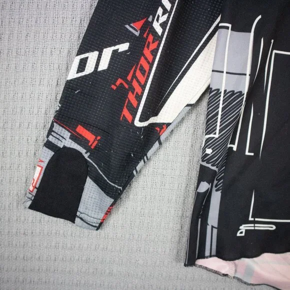Thor Racewear Thrashed Racing Biker Jersey Top - Picture 5 of 8